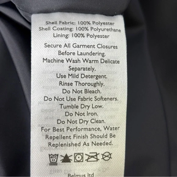 Eddie Bauer Weatheredge Plum Hooded Raincoat - Picture 7 of 7